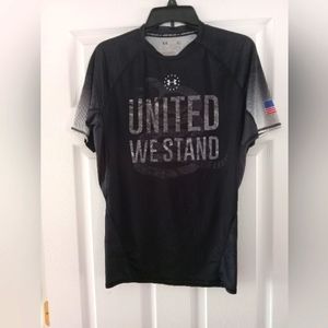 Under Armour heatgear compression short sleeve shirt Large